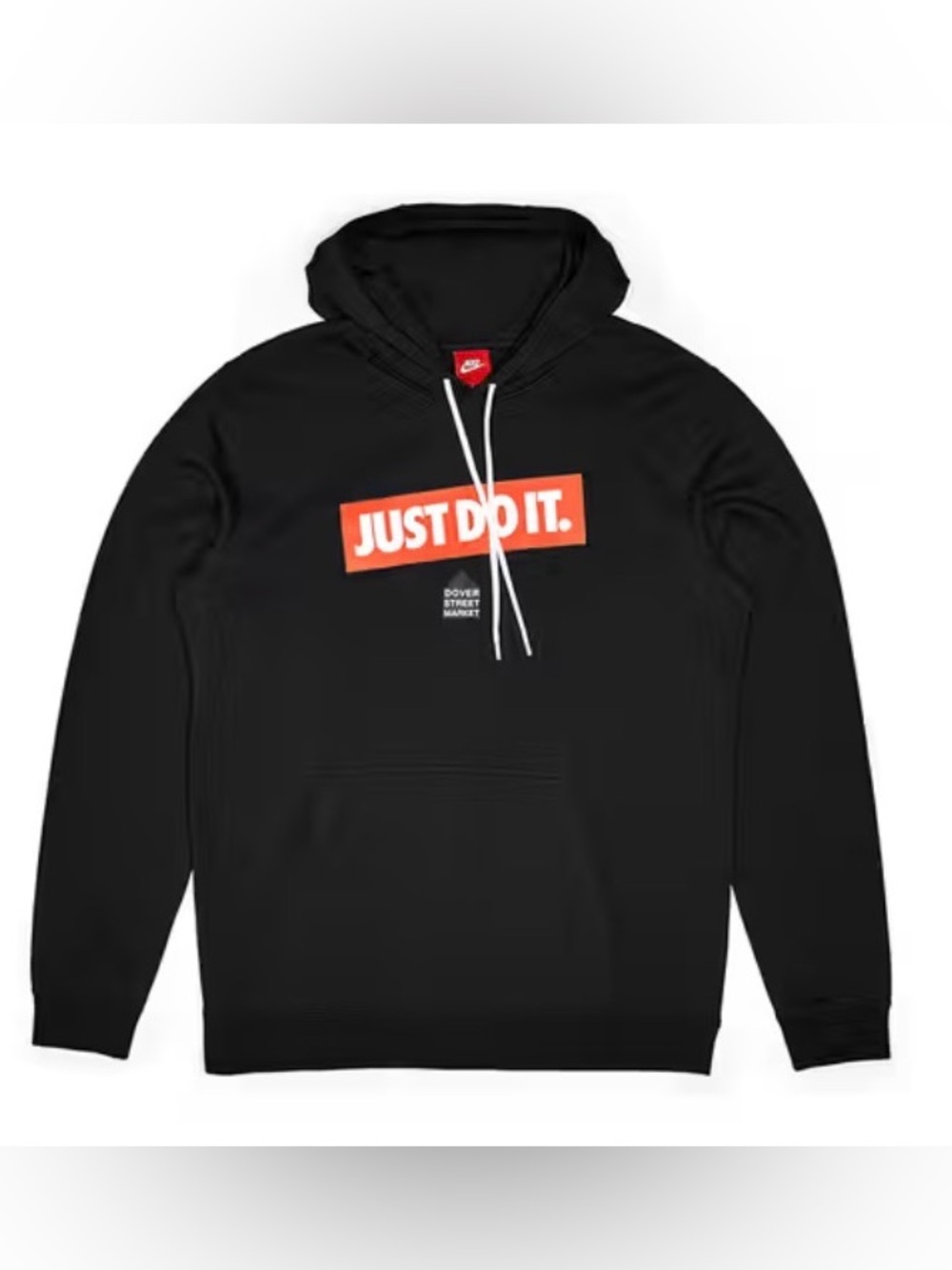 Nike x DSM 30th Anniversary Just Do It Black Hoodie Men Size M Hype New WO Tags